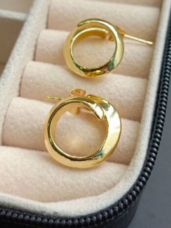 Aretes Espiral Gold