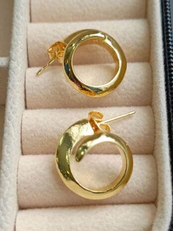 Aretes Espiral Gold