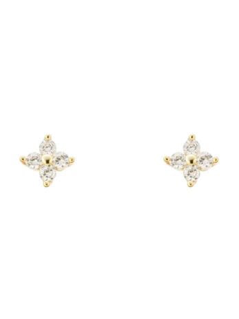 Topos Flor Blanca Gold