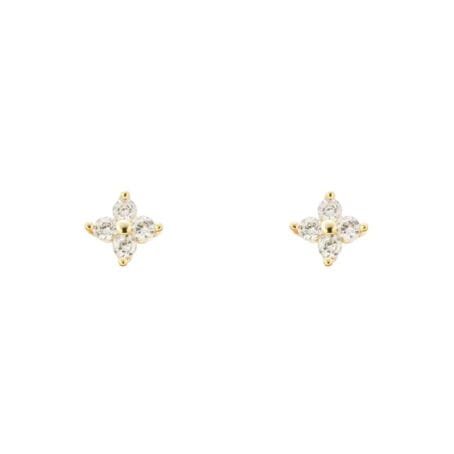 Topos Flor Blanca Gold