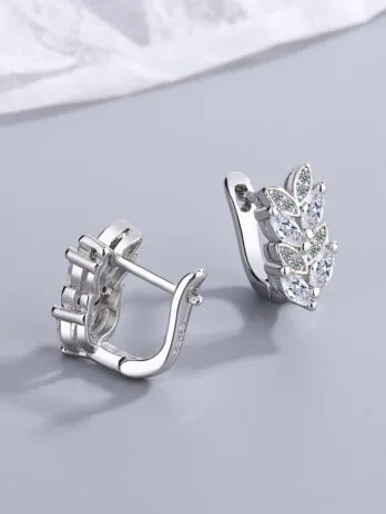 Aretes Espiga Plata 925
