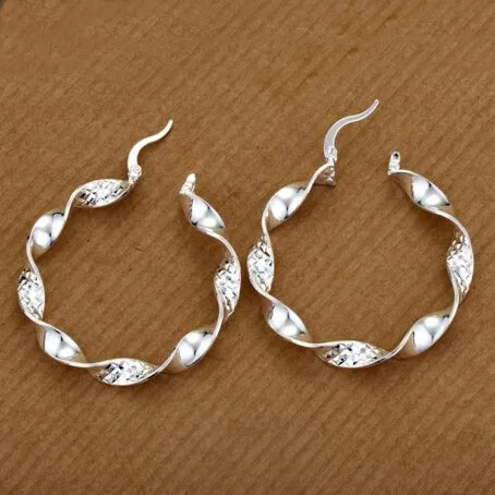Candonga Trenzada Plata 925