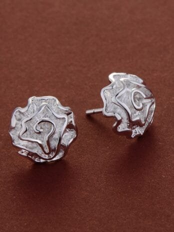 Topos Rosas Plata 925