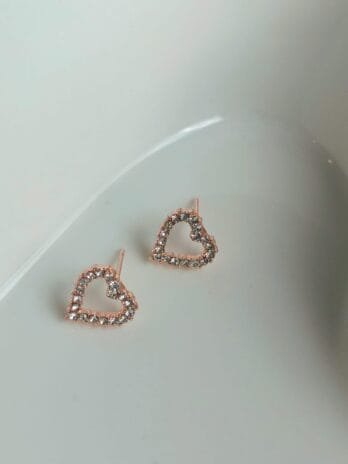 Topos Corazón Rose Gold