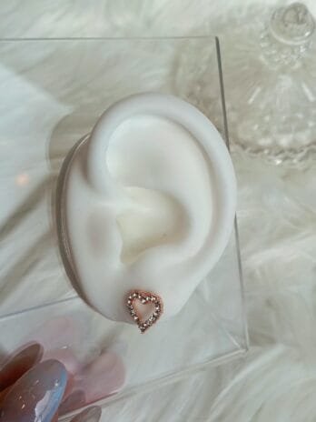 Topos Corazón Rose Gold