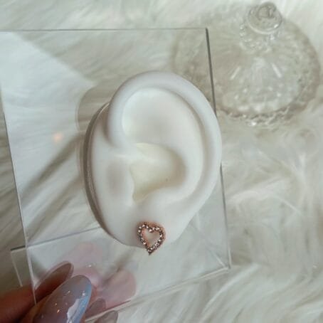 Topos Corazón Rose Gold - Imagen 2