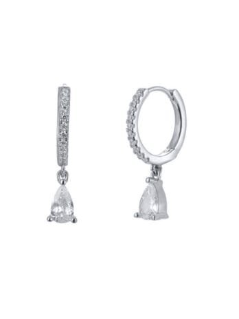 Mini Hoops Gota Silver