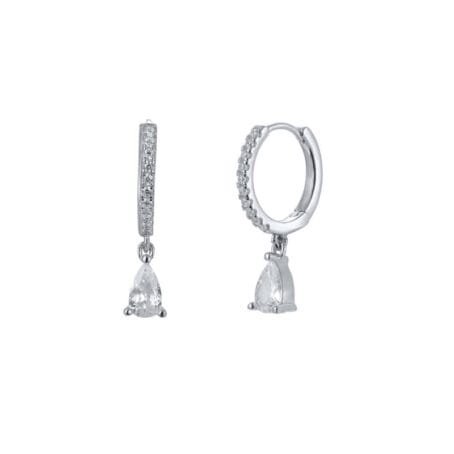Mini Hoops Gota Silver