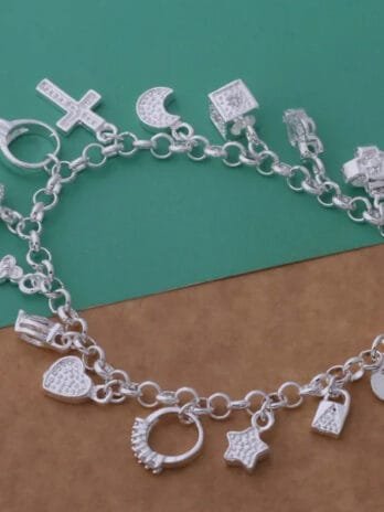 Pulsera Charms Plata 925