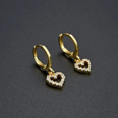 Hoops Corazón Gold