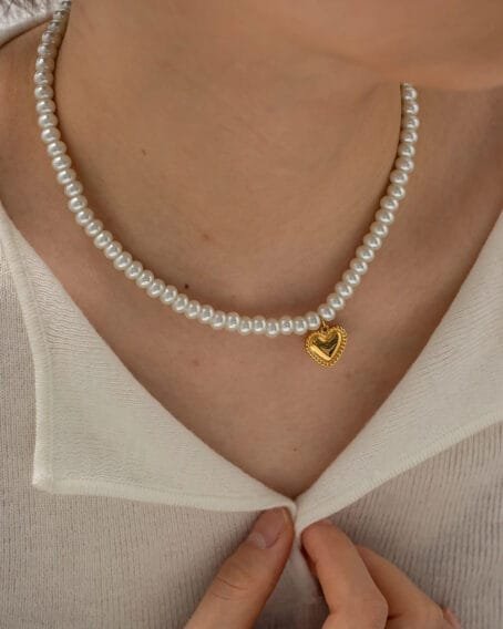 Choker Amor Perla - Imagen 3