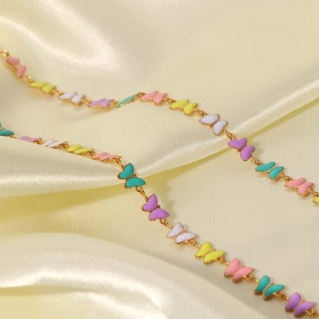 Set Choker + Pulsera Mariposa - Imagen 4