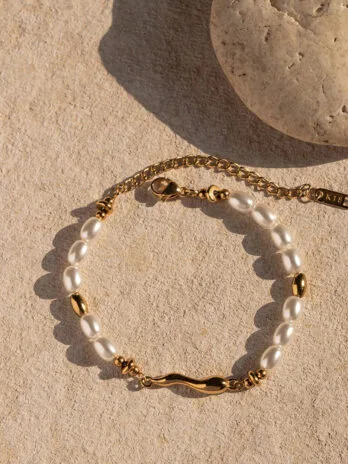 Pulsera Gold Perla