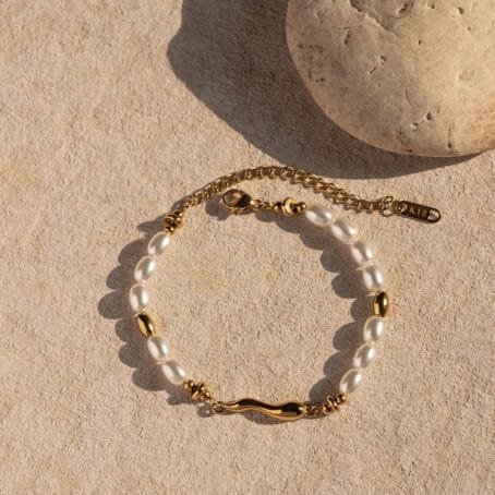 Pulsera Gold Perla - Imagen 2