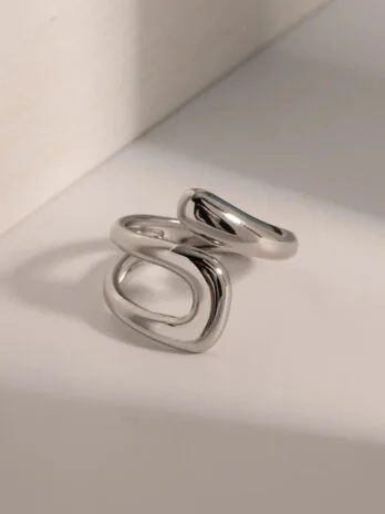 Anillo Chunky Silver