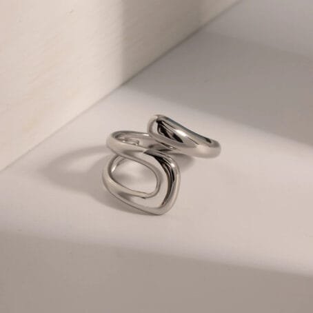 Anillo Chunky Silver